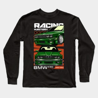 BMW E30 Racing Mastery Long Sleeve T-Shirt